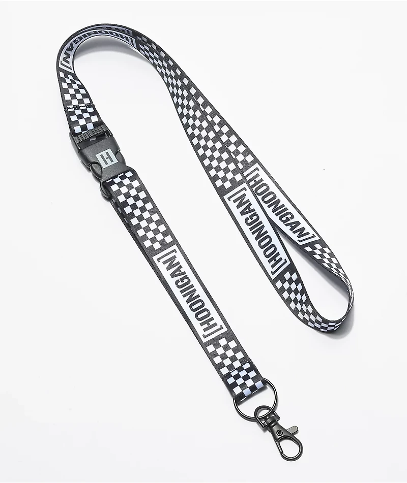 Hoonigan Finish Line Lanyard