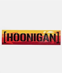Hoonigan Gym Censor Bar Sticker