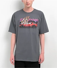 Hoonigan Hot Nacho Charcoal Grey T-Shirt
