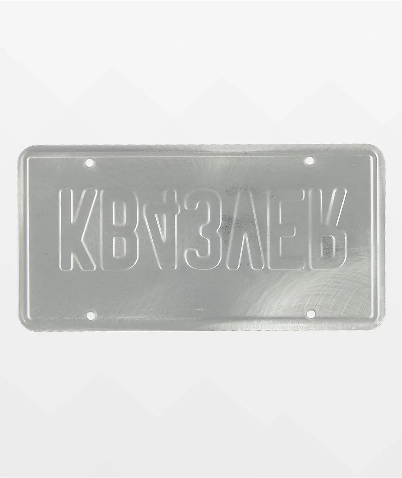 Hoonigan KB43VER Gymkhana 7 Black License Plate