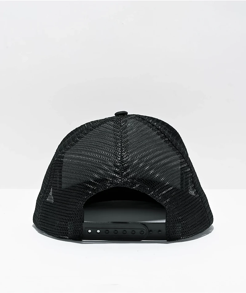 Hoonigan Legends Never Die Black Trucker Hat