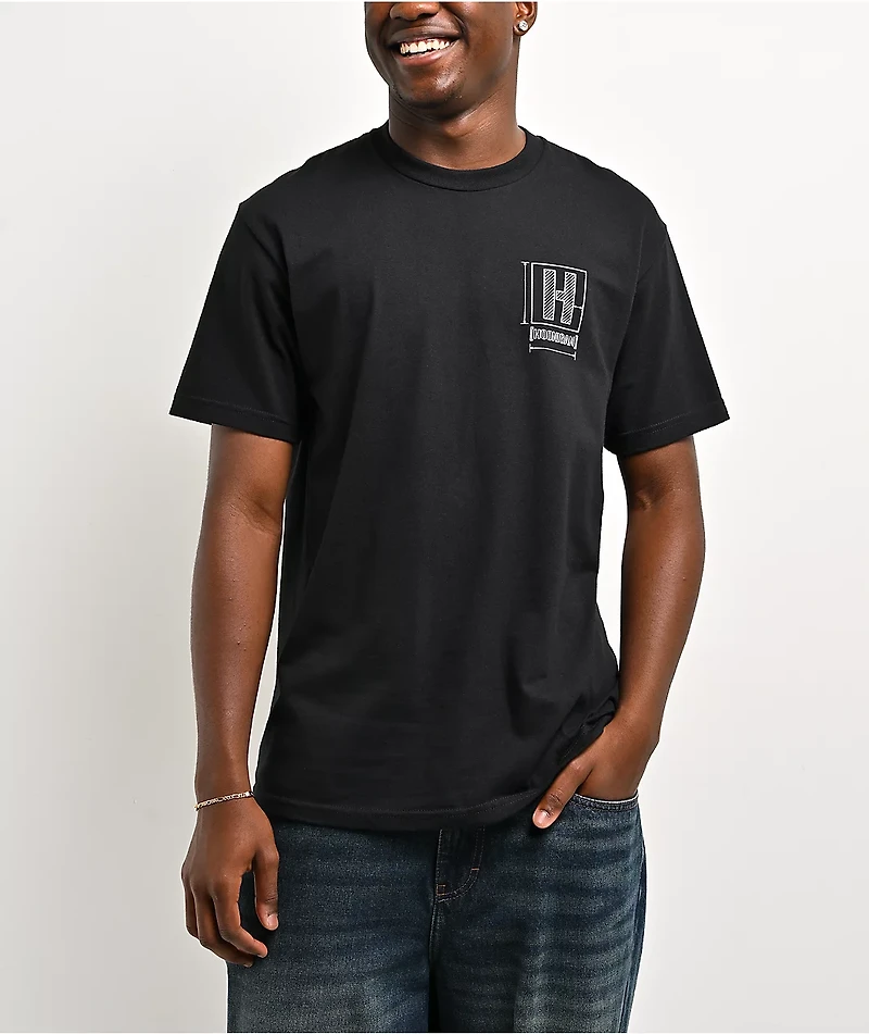 Hoonigan Mayhem Blueprint Black T-Shirt