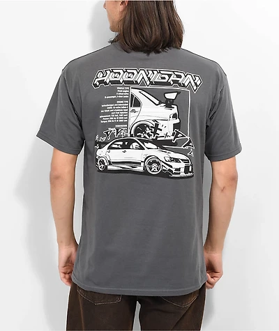 Hoonigan Nine Charcoal T-Shirt