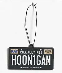 Hoonigan Plate Air Black Freshener