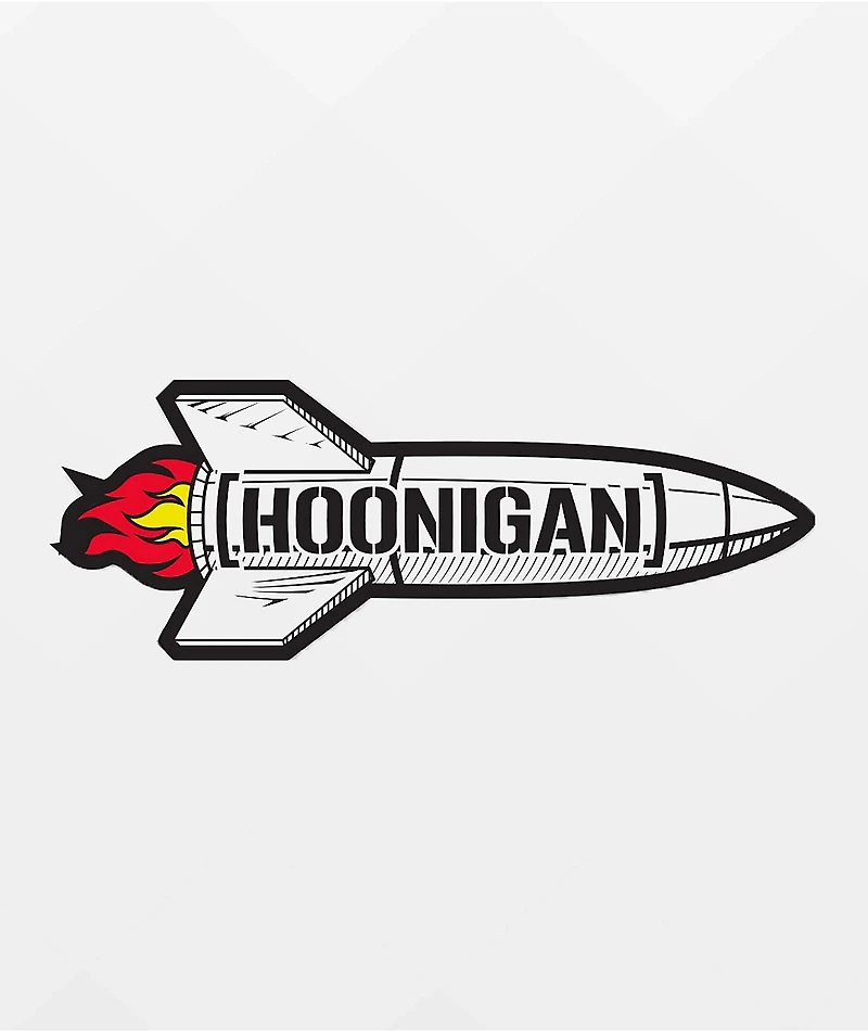 Hoonigan Rocket Sticker