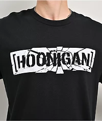 Hoonigan Shattered Bar Black T-Shirt