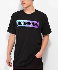 Hoonigan Shift Censor Bar Black & Purple T-Shirt