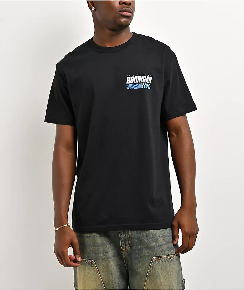Hoonigan Slideways Black T-Shirt