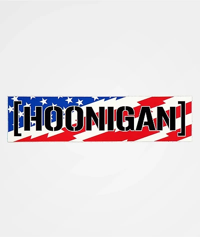 Hoonigan Stars & Stripes Sticker