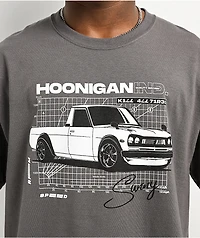 Hoonigan Suns Out Charcoal T-Shirt