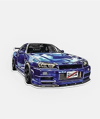 Hoonigan Three Four Sticker