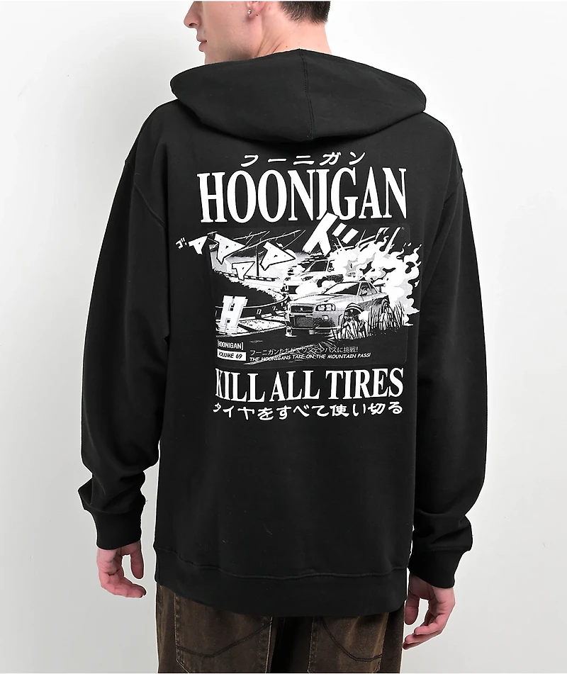 Hoonigan Tokyo Drip Black Hoodie