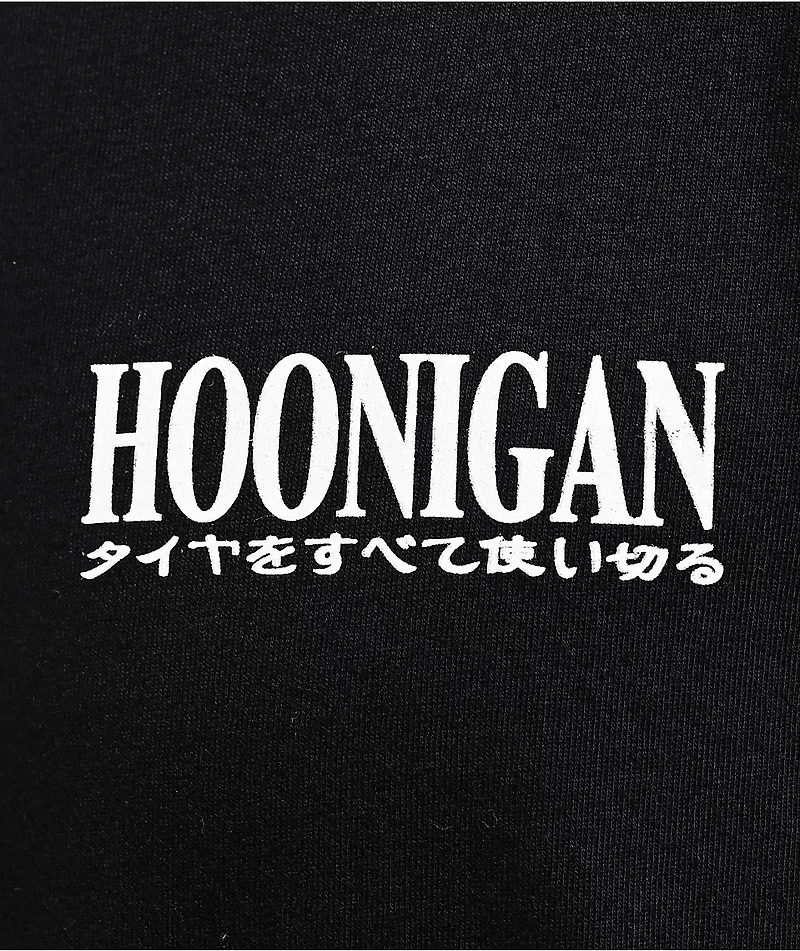 Hoonigan Tokyo Drip Black T-Shirt