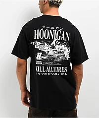 Hoonigan Tokyo Drip Black T-Shirt