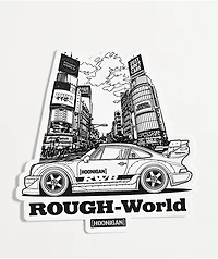 Hoonigan x Rough World Welcome To Shibuya Sticker