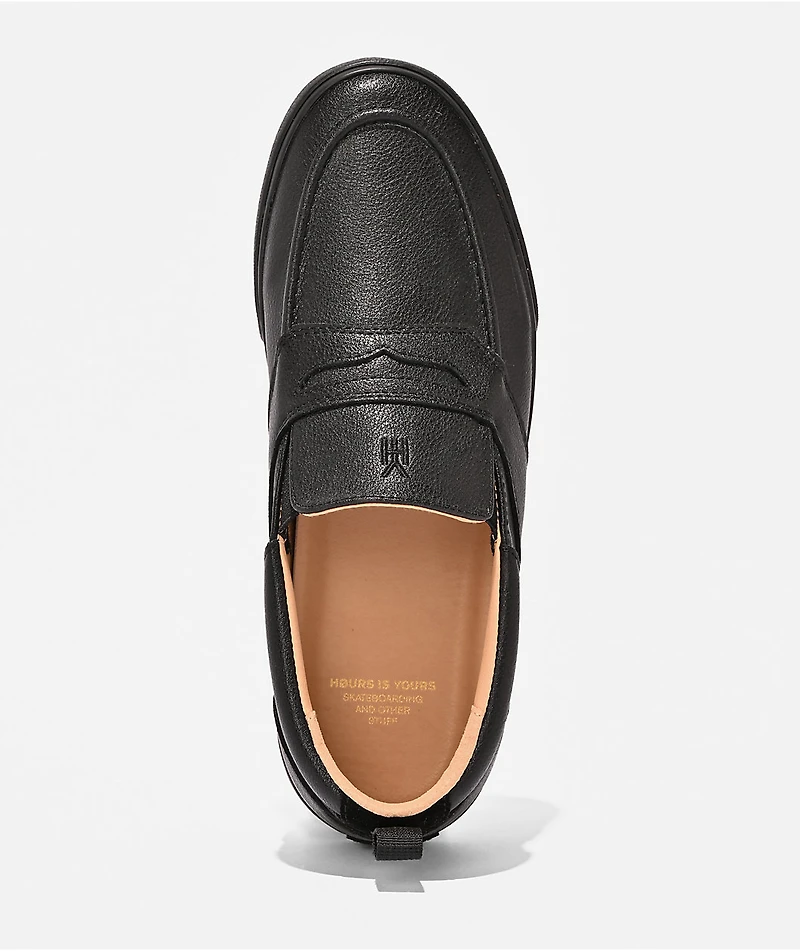 Hours Is Yours Cohiba SL30 Matte Black Loafer Skate Shoes