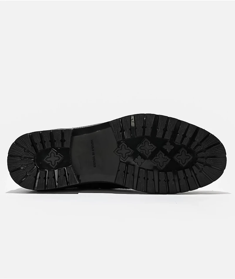 Hours Is Yours x Piss Drunx Dollin Cohiba Black & White Lug Loafer