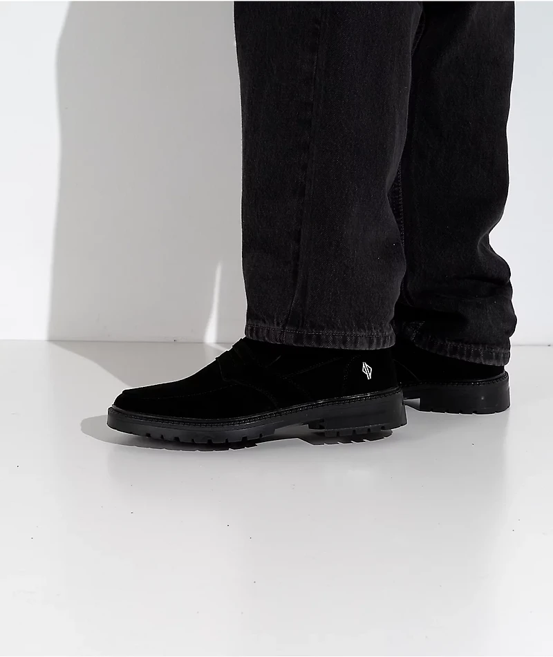 Hours Is Yours x Piss Drunx Dollin Cohiba Black & White Lug Loafer