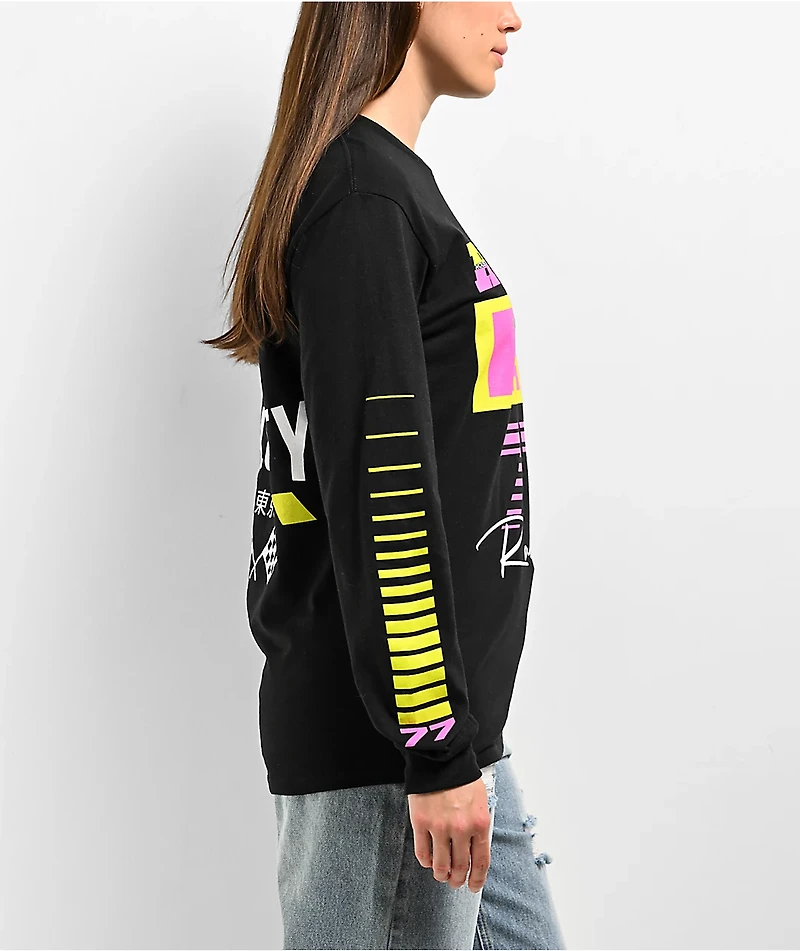 House of PRIX Max Velocity Black Long Sleeve T-Shirt