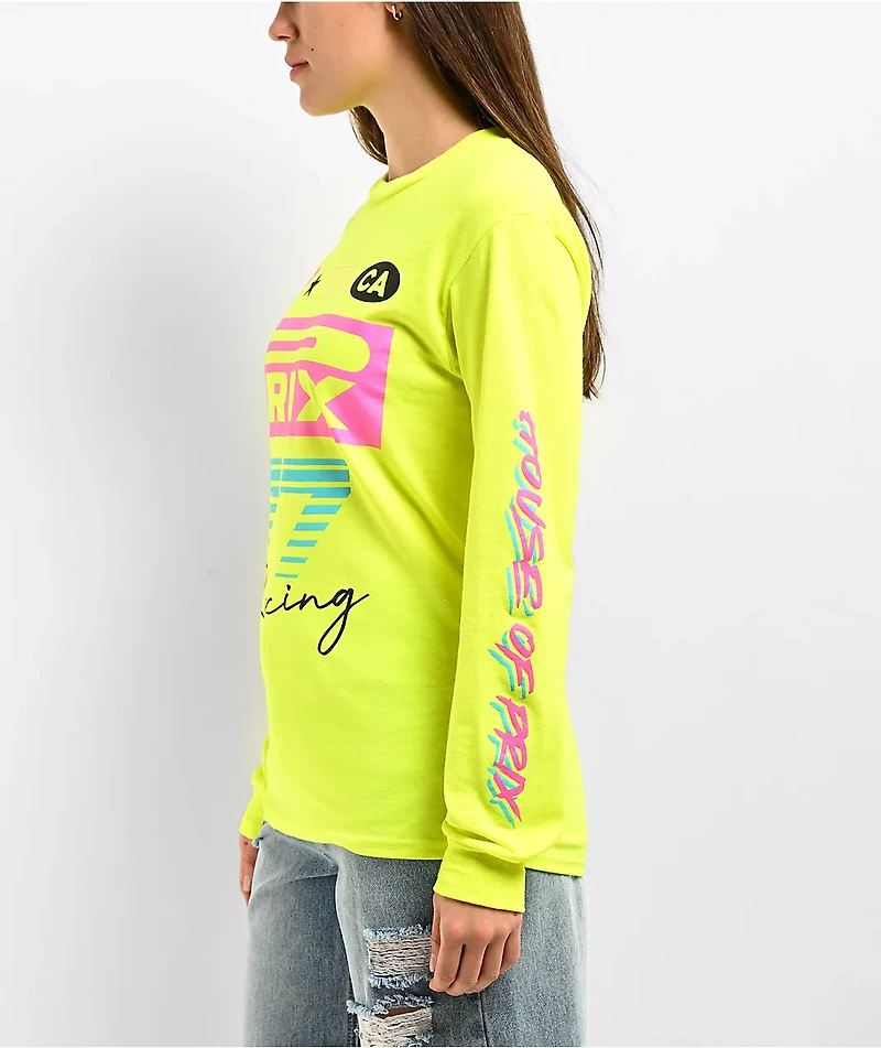House of PRIX Max Velocity Yellow Long Sleeve T-Shirt