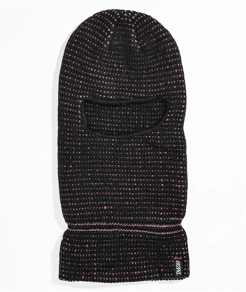 Howl Burglar Black & Pink Balaclava
