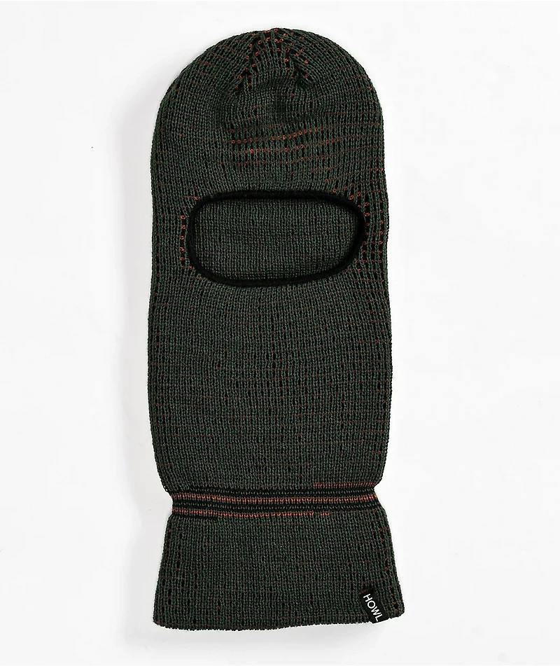 Howl Burglar Dark Green Balaclava