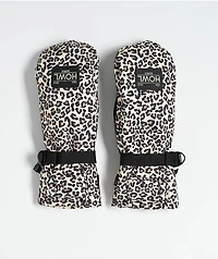 Howl Fairbanks Leopard 10K Snowboard Mittens