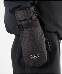 Howl Fairbanks Leopard Print Snowboard Mittens