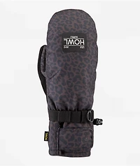 Howl Fairbanks Leopard Print Snowboard Mittens