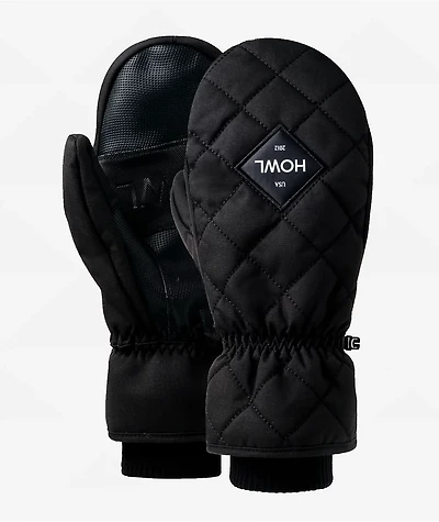 Howl Jed Black Snowboard Mittens