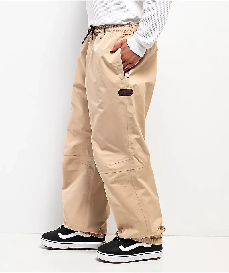 Howl Nowhere Tan 15K Snowboard Pants