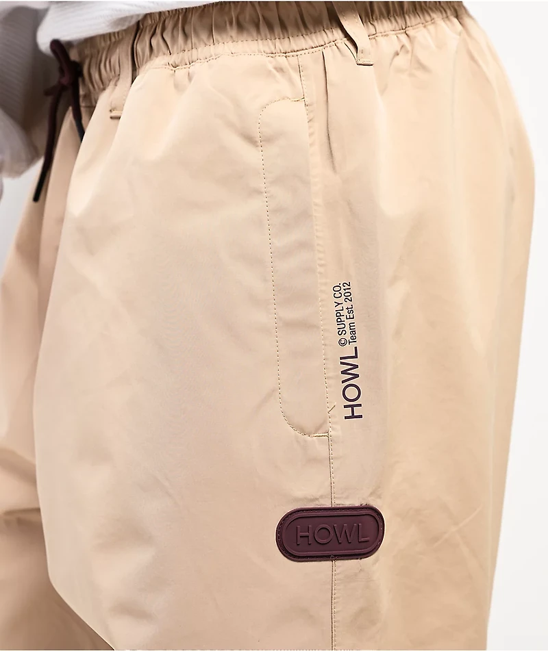 Howl Nowhere Tan 15K Snowboard Pants