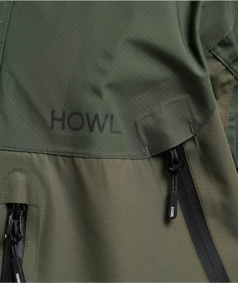 Howl Shell Army 10K Snowboard Jacket