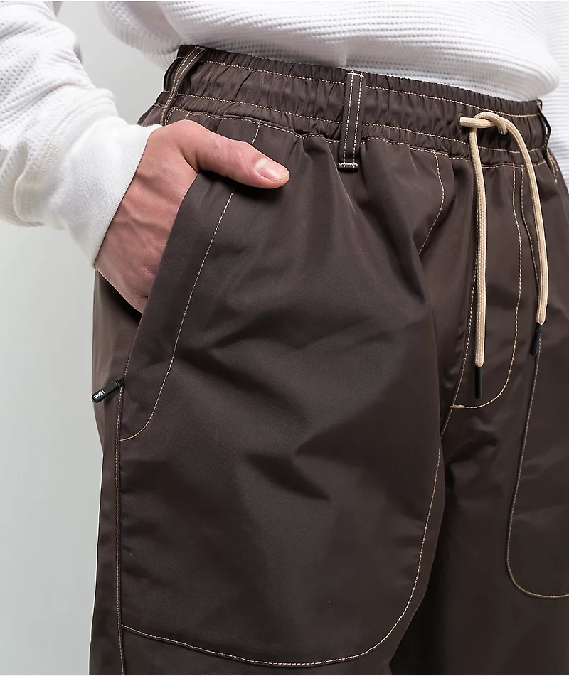 Howl x Public Brown 10K Snowboard Pants 2025