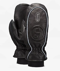 Howl x Public Highland Black 10K Snowboard Mittens