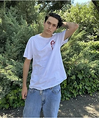Huddy Face White T-Shirt