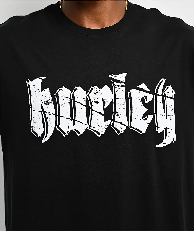 Hurley Shattered Black T-Shirt