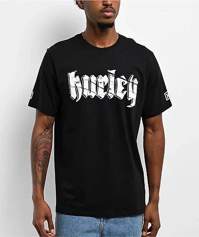 Hurley Shattered Black T-Shirt