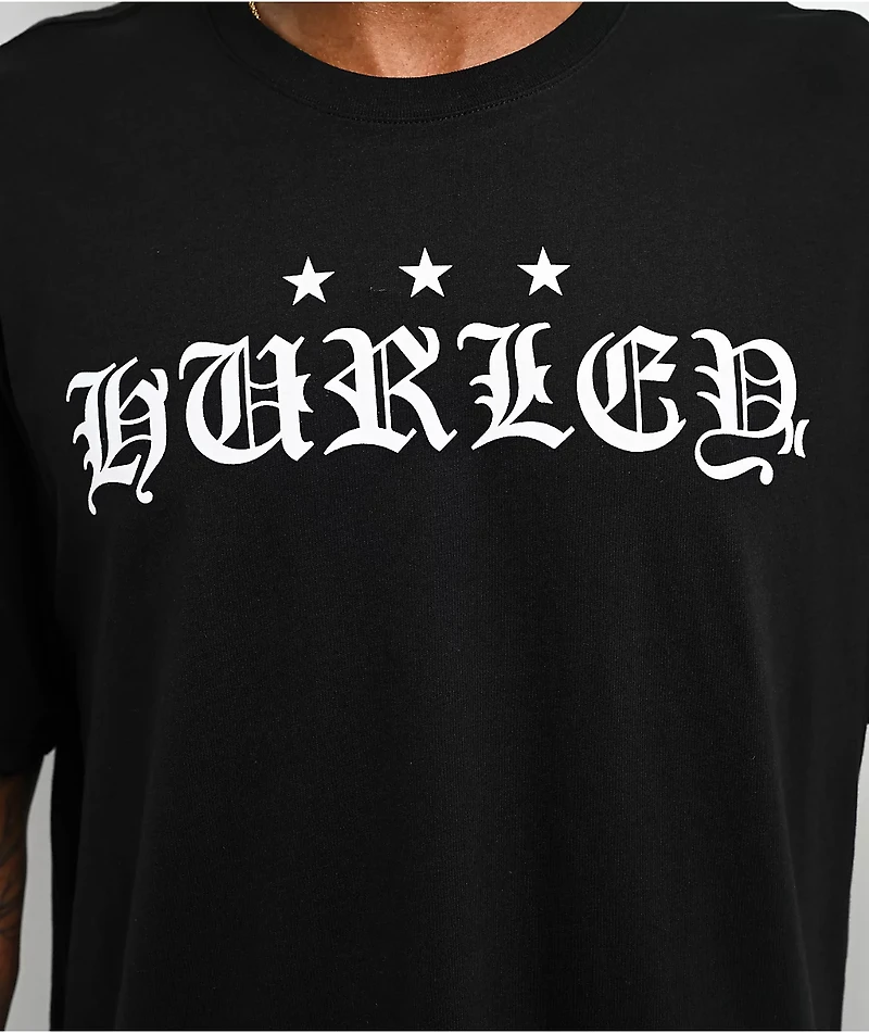 Hurley Starz Black T-Shirt