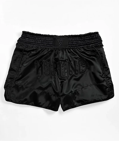 Hypland Black Muay Thai Shorts