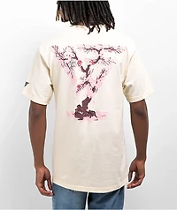 Hypland Cherry Blossom Sand T-Shirt