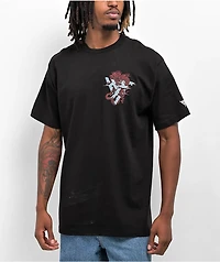 Hypland Japanese Dragon Logo Black T-Shirt