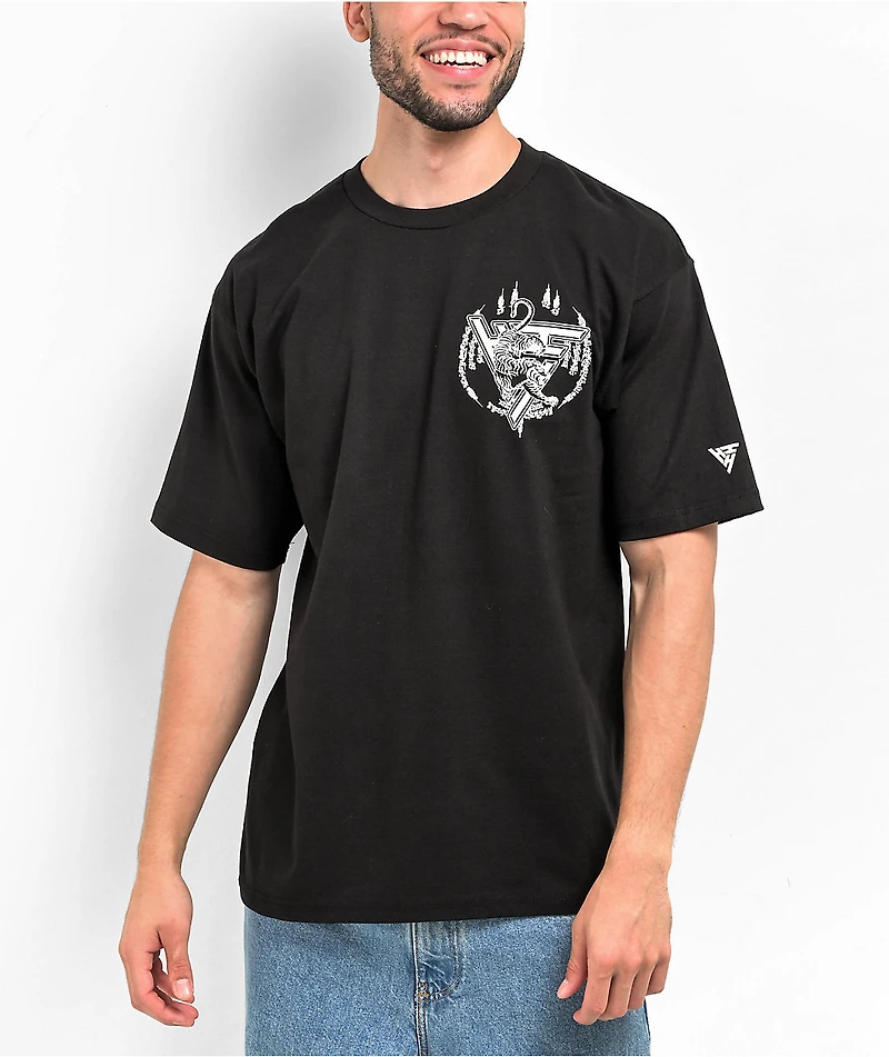 Hypland Muay Thai Tiger Black T-Shirt