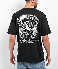 Hypland Muay Thai Tiger Black T-Shirt