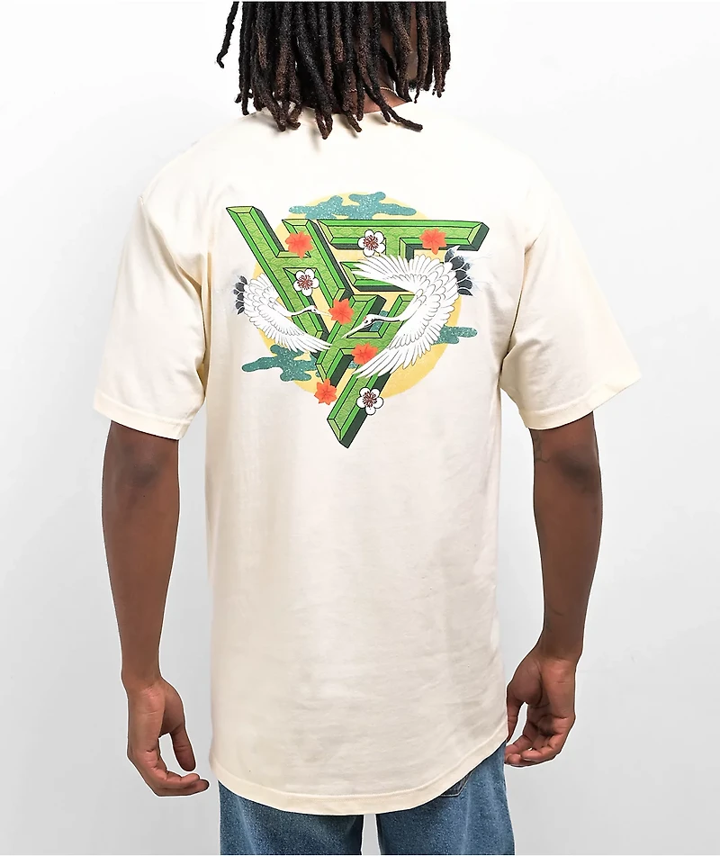 Hypland Swan Logo Cream T-Shirt