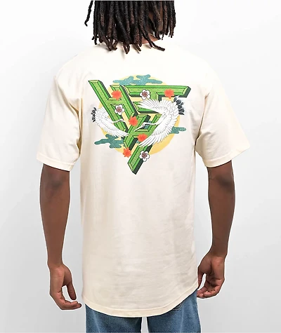Hypland Swan Logo Cream T-Shirt