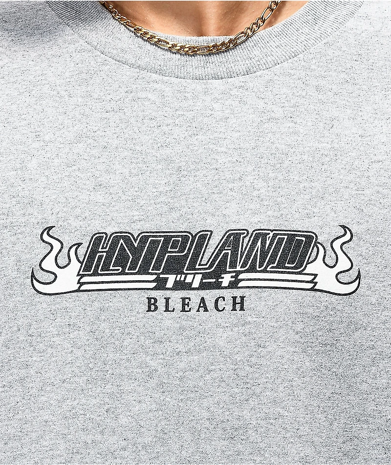 Hypland x Bleach Squad Grey T-Shirt