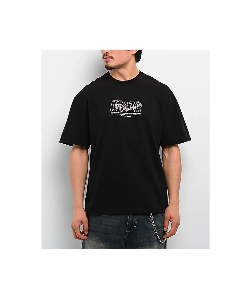 Hypland x Demon Slayer Akaza Black T-Shirt