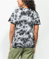 Hypland x Hello Kitty Worldwide Black & White Tie Dye T-Shirt