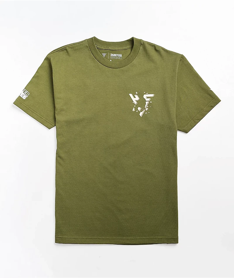 Hypland x Hunter Gon Break Olive T-Shirt
